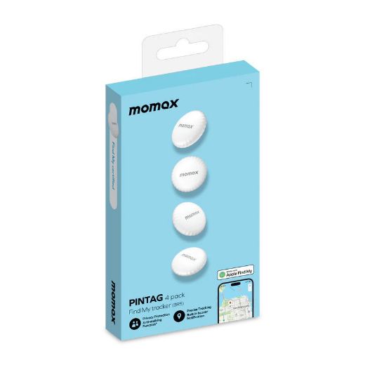 Picture of Momax PinTag 4pack - White