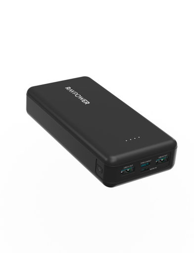 Picture of Ravpower 20000mAh PD 15W 4-Ports - Black