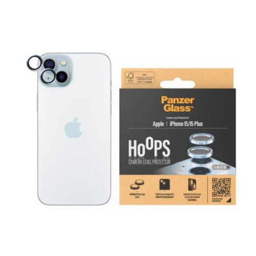 Picture of PanzerGlass Hoops Camera Lens for iPhone 15/15 Plus - Blue