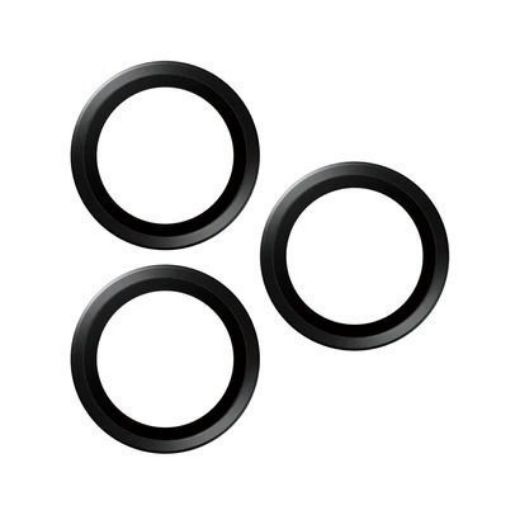 Picture of PanzerGlass Hoops Camera Lens for iPhone 15 Pro/15 Pro Max - Black Titanium