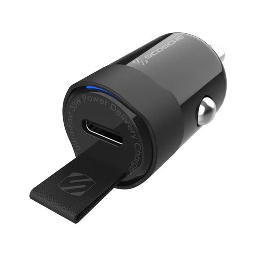 Picture of Scosche Mini Car Charger USB-C 30W - Black