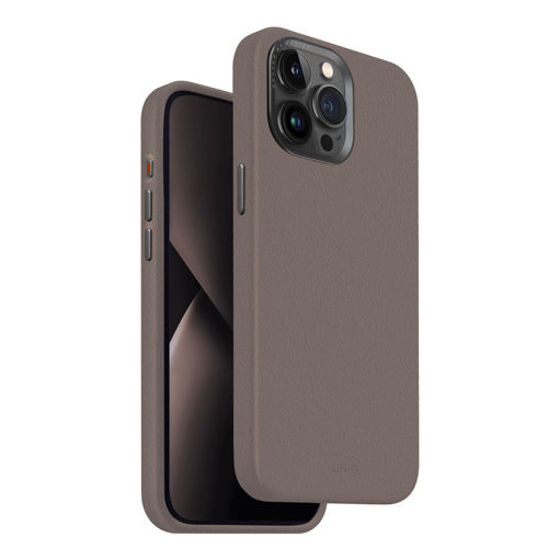 Picture of Uniq Hybrid for Case iPhone 15 Pro Max Magclick Charging Lyden - Flint Grey