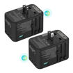 Picture of Ravpower GaN PD 75W Travel Adapter 4 Ports - Black