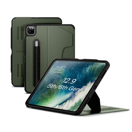 Picture of Zugu Case for iPad Pro 12.9-inch 2018/2022 - Olive Green