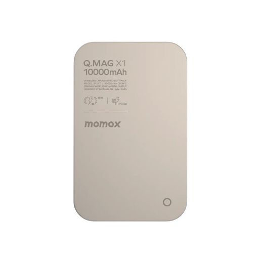 Picture of Momax Q.Mag X1 Magsafe Wireless Battery Pack 10000mAh - Titanium