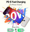 Picture of iWalk Linkme Pro Fast Charge 4800 Mah Pocket Battery Type-C with Battery Display - White Pattern