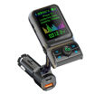 Picture of Porodo Dual Port Car Charger FM Transmitter PD 36W QC 18W - Black