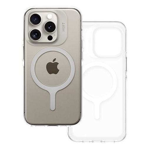Picture of Moft Snap MagSafe Case for iPhone 15 Pro - Clear