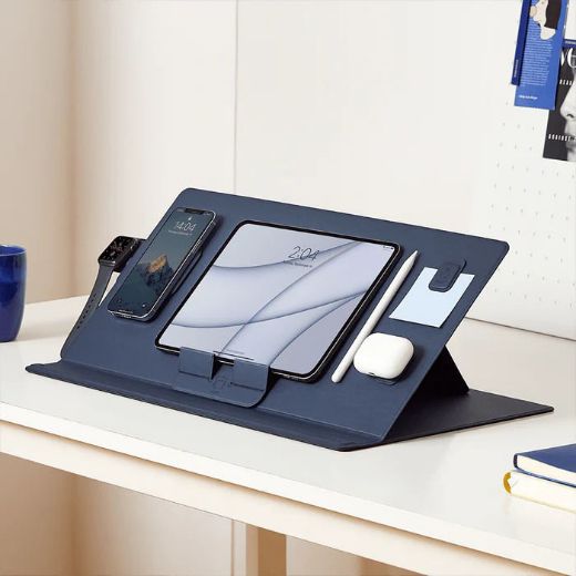 Picture of Moft Smart Desk Mat + Digital Set/Nondigital Set - Oxford Blue