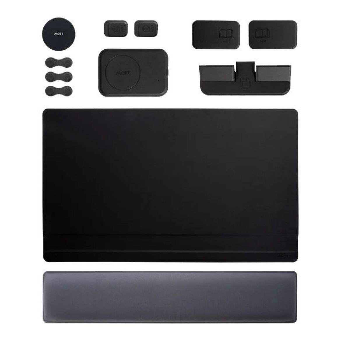 Picture of Moft Smart Desk Mat + Digital Set/Nondigital Set - Night Black