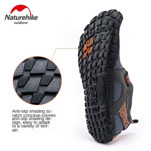 Picture of Naturehike Silicone Anti-Slip Wading Shoes XL - Grey/Orange