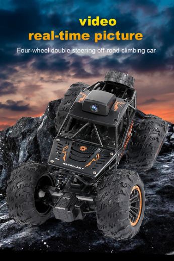 Picture of RC Bigfoot Monster Climbing Car Truck With Camera And App Control