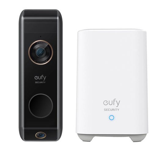 Picture of Eufy Video Doorbell Dual Camera 2K with HomeBase - Black