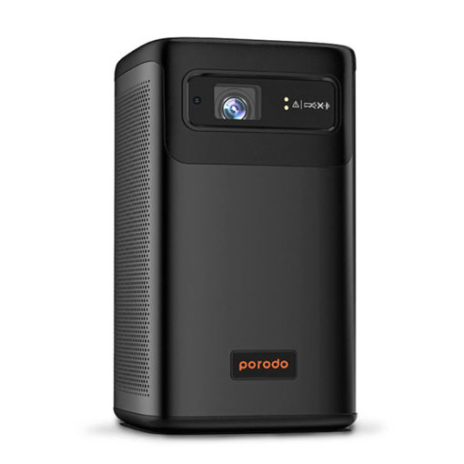 Picture of Porodo Protable DLP Projector Wireless Mirroring for IOS And Android - Black