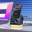 Picture of AceFast 3in1 Desktop Wireless Charging Holder - Black