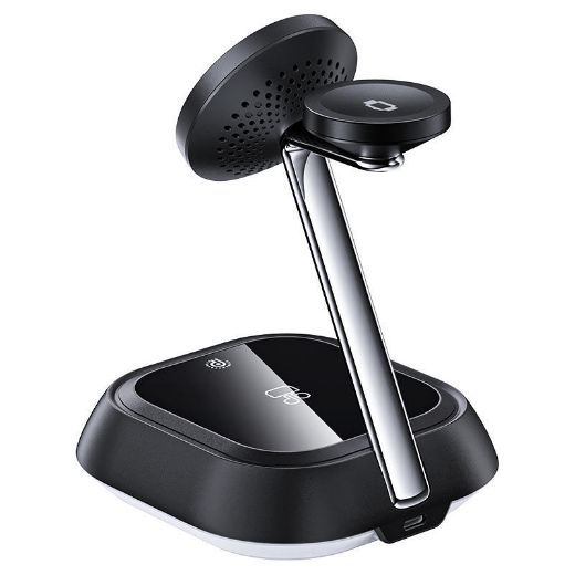 Picture of AceFast 3in1 Desktop Wireless Charging Holder - Black