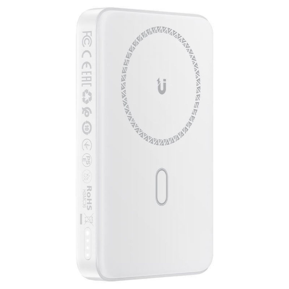 Picture of AceFast 10000mAh PD20W Magnetic Wireless Power Bank - White