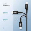 Picture of Ugreen USB-C to Lightning Rubber Shell Cable 2M - Black