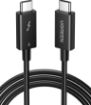Picture of Ugreen Thunderbolt 4 USB-C Pro Cable 0.8M - Black