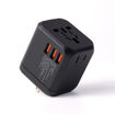 Picture of Choetech GaN PD30W 3A+C Travel Wall Charger - Black