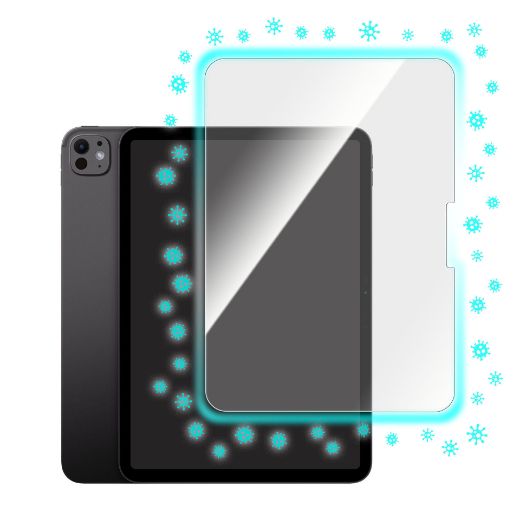 Picture of Torrii Bodyglass Anti-bacterial Glass Screen Protector for iPad Pro 11-in (M4) - Clear