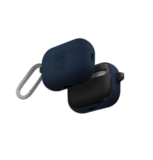 Picture of Uniq Clyde Gen Lock Case for Airpods Pro 2nd Gen - Royal Blue/Dark Grey