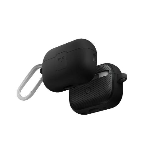 Picture of Uniq Clyde Gen Lock Case for Airpods Pro 2nd Gen - Characol/Dark Grey