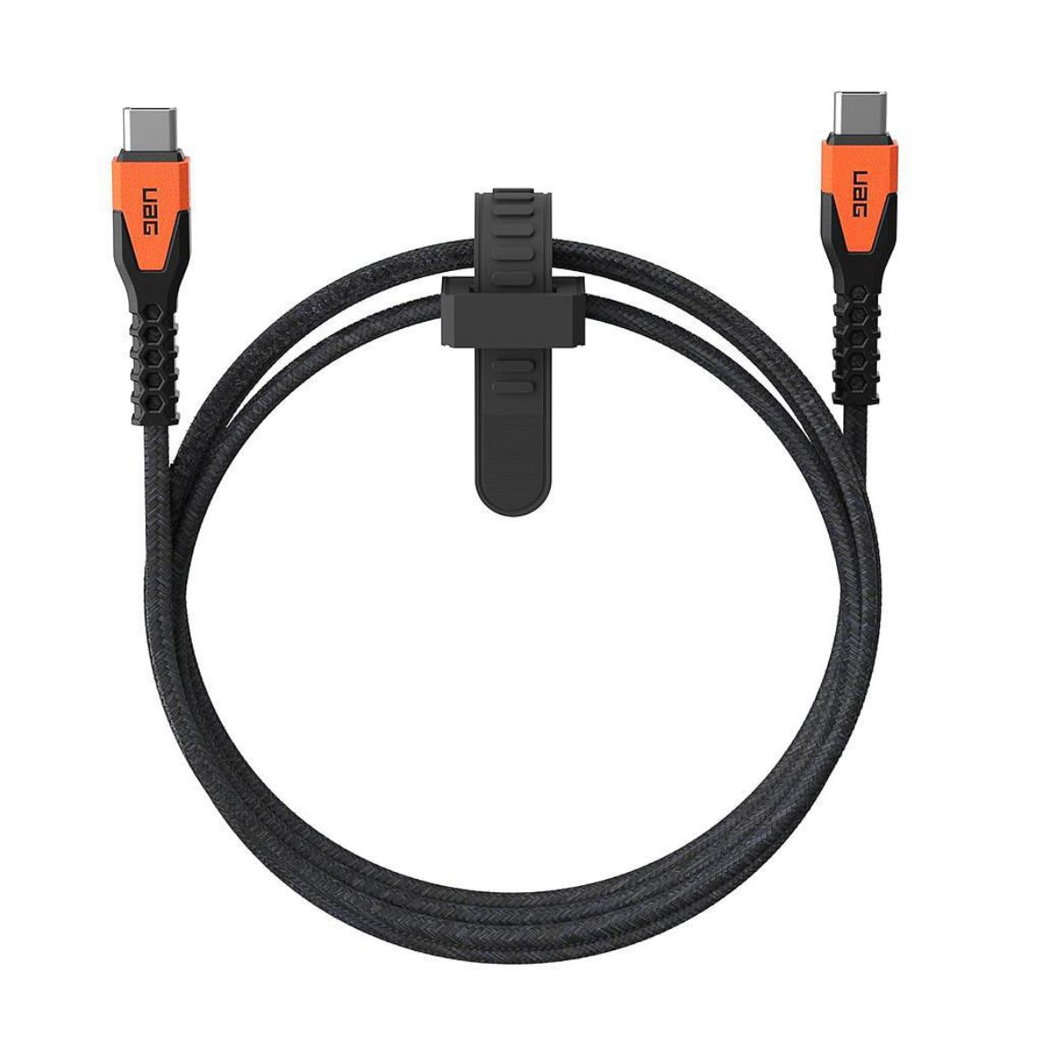 Picture of UAG USB-C to USB-C Cable 1.5M - Black/Orange