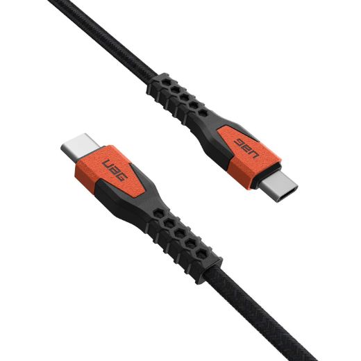 Picture of UAG USB-C to USB-C Cable 1.5M - Black/Orange