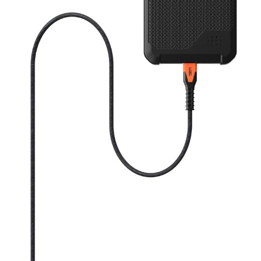 Picture of UAG USB-C to USB-C Cable 1.5M - Black/Orange