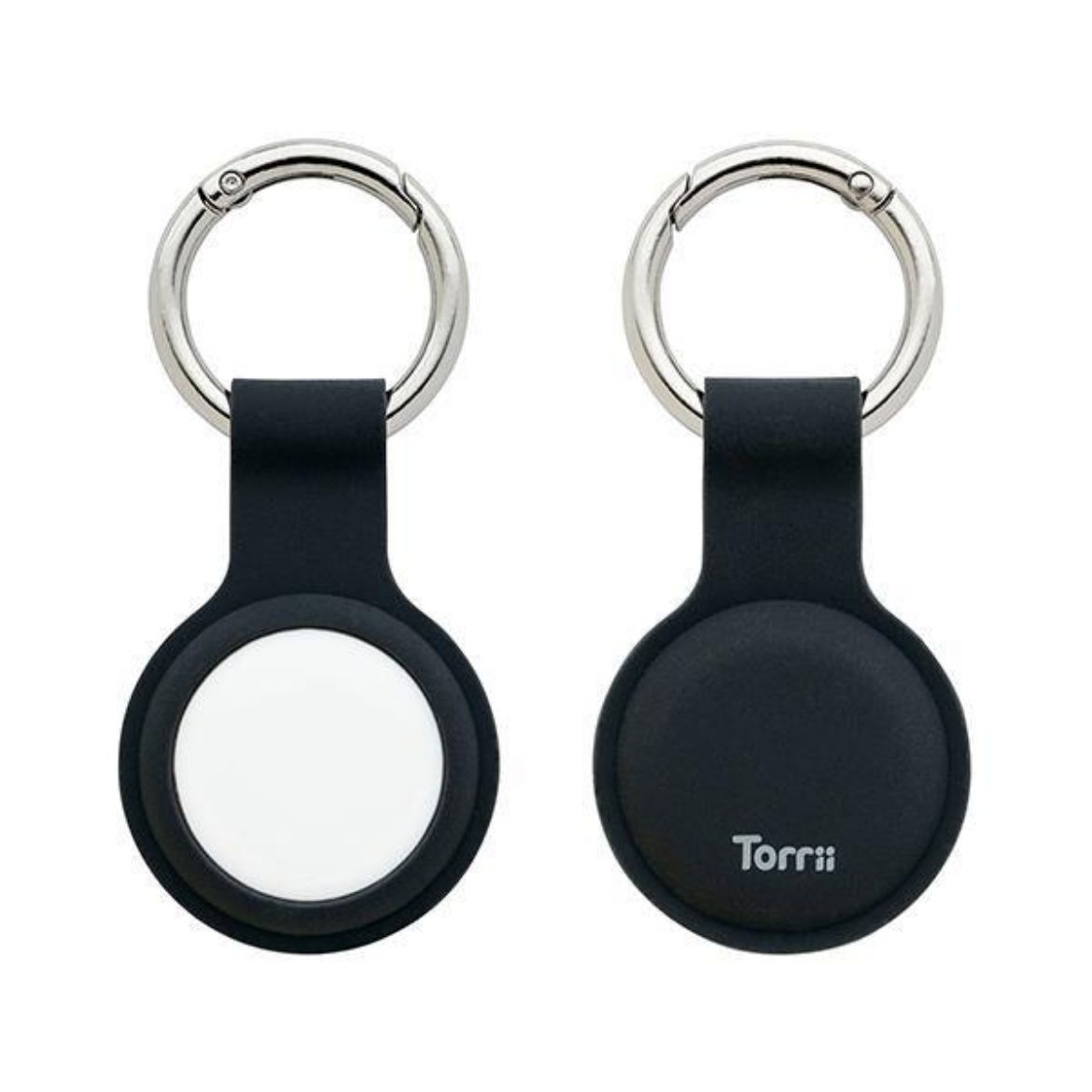 Picture of Torrii Bonjelly Silicone Key Ring for Apple AirTag - Black