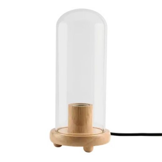 Picture of Momax Smart Fancy IoT LED Bulb & Wooden Lamp Stand with Glass Cover