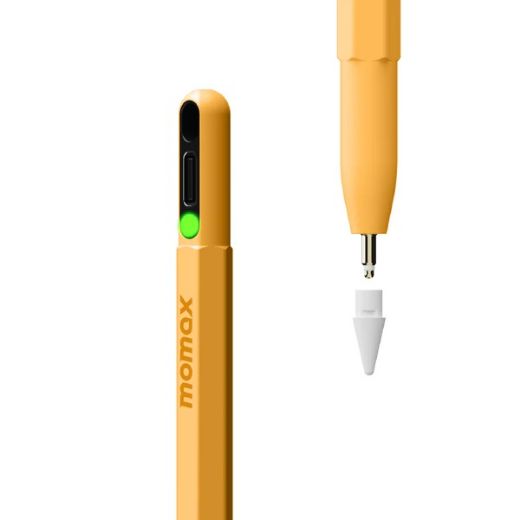 Picture of Momax MagLink Pop Magnetic Active Stylus Pen - Yellow