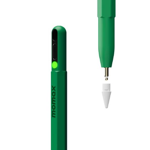 Picture of Momax MagLink Pop Magnetic Active Stylus Pen - Green