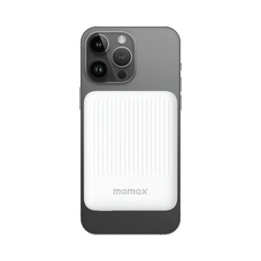 Picture of Momax Q.Mag Minimal 2 10000mAh Magnetic Power Pack - White