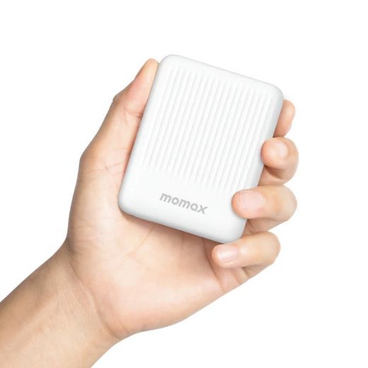 Picture of Momax Q.Mag Minimal 2 10000mAh Magnetic Power Pack - White