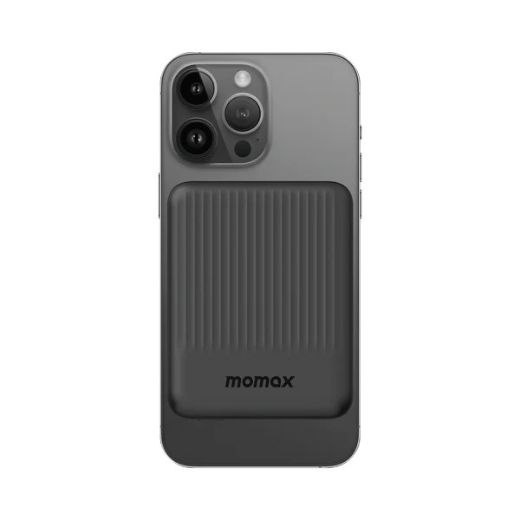 Picture of Momax Q.Mag Minimal 2 10000mAh Magnetic Power Pack - Black