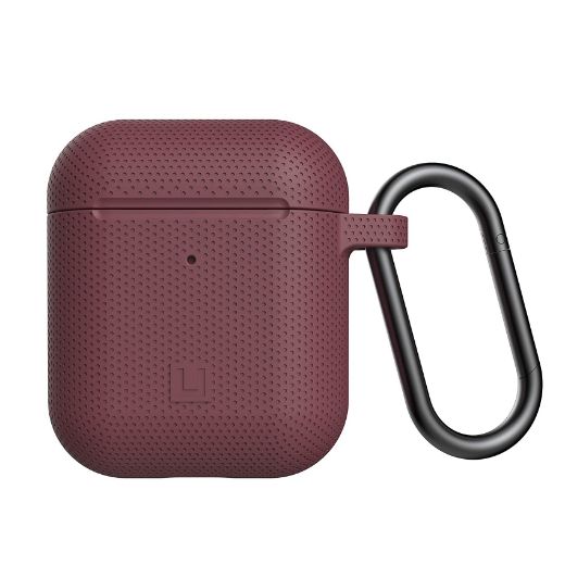 Picture of UAG U Dot Silicone Case for Apple AirPods - Aubergine