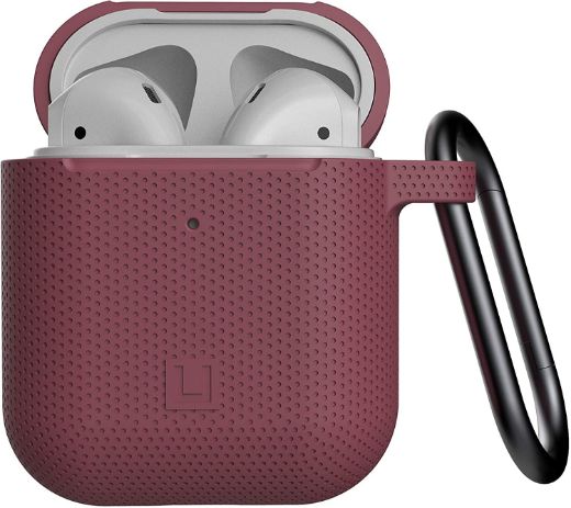 Picture of UAG U Dot Silicone Case for Apple AirPods - Aubergine