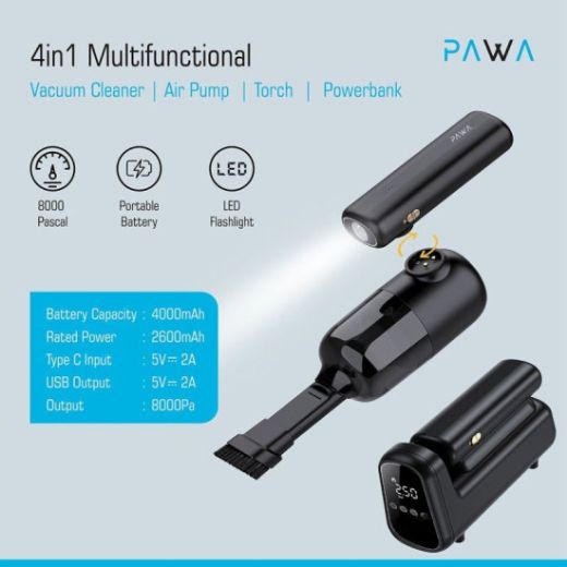 Picture of Pawa 4 in 1 Multifunctional Vacuum Cleaner and Air Pump