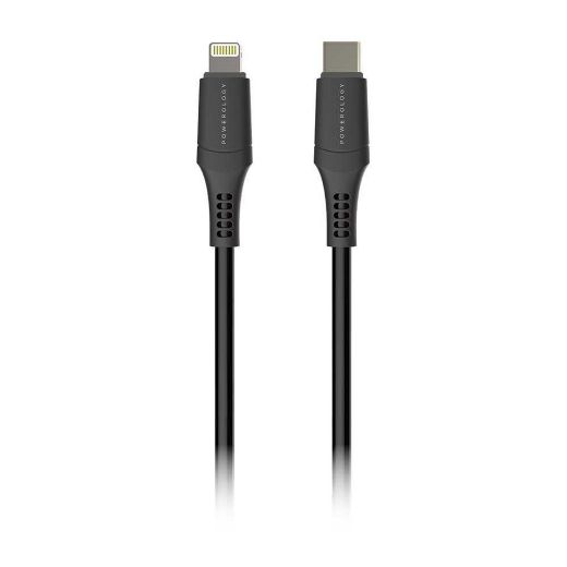 Picture of Powerology PVC USB-C to Lightning Cable 1.2M - Black