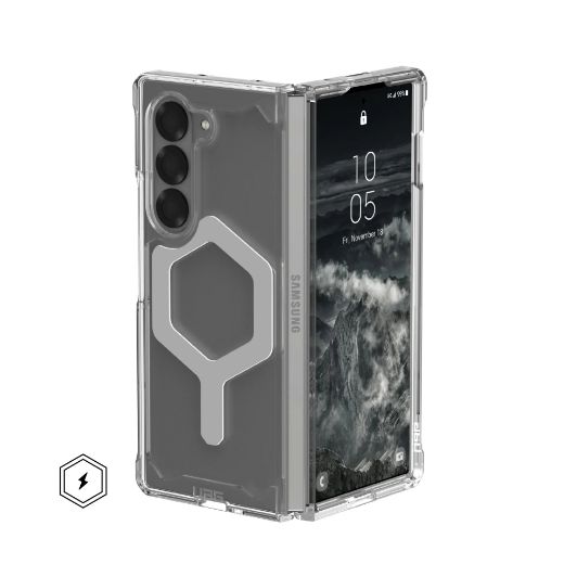 Picture of UAG Plyo Pro Case for Samsung Galaxy Z Fold 6 - Ice/Silver