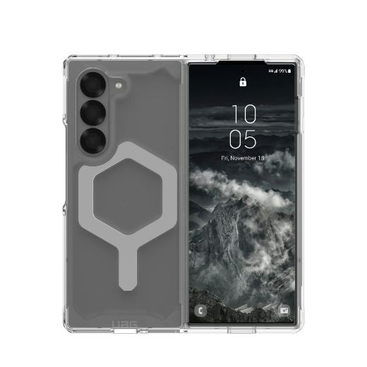 Picture of UAG Plyo Pro Case for Samsung Galaxy Z Fold 6 - Ice/Silver