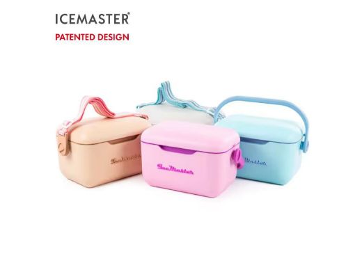 Picture of IceMaster Cooler Box 12L with Handle and Strap Portable - Lilac