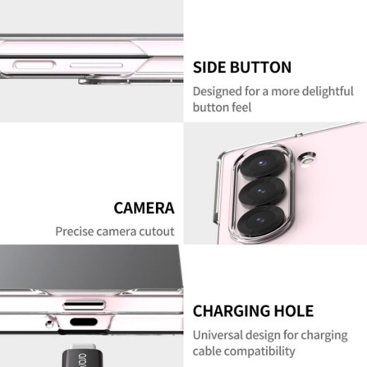 Picture of Araree Samsung Z Fold 6 Nukin Case - Clear