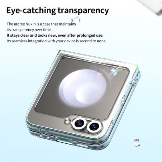 Picture of Araree Nukin Case for Galaxy Z Flip 6 - Clear