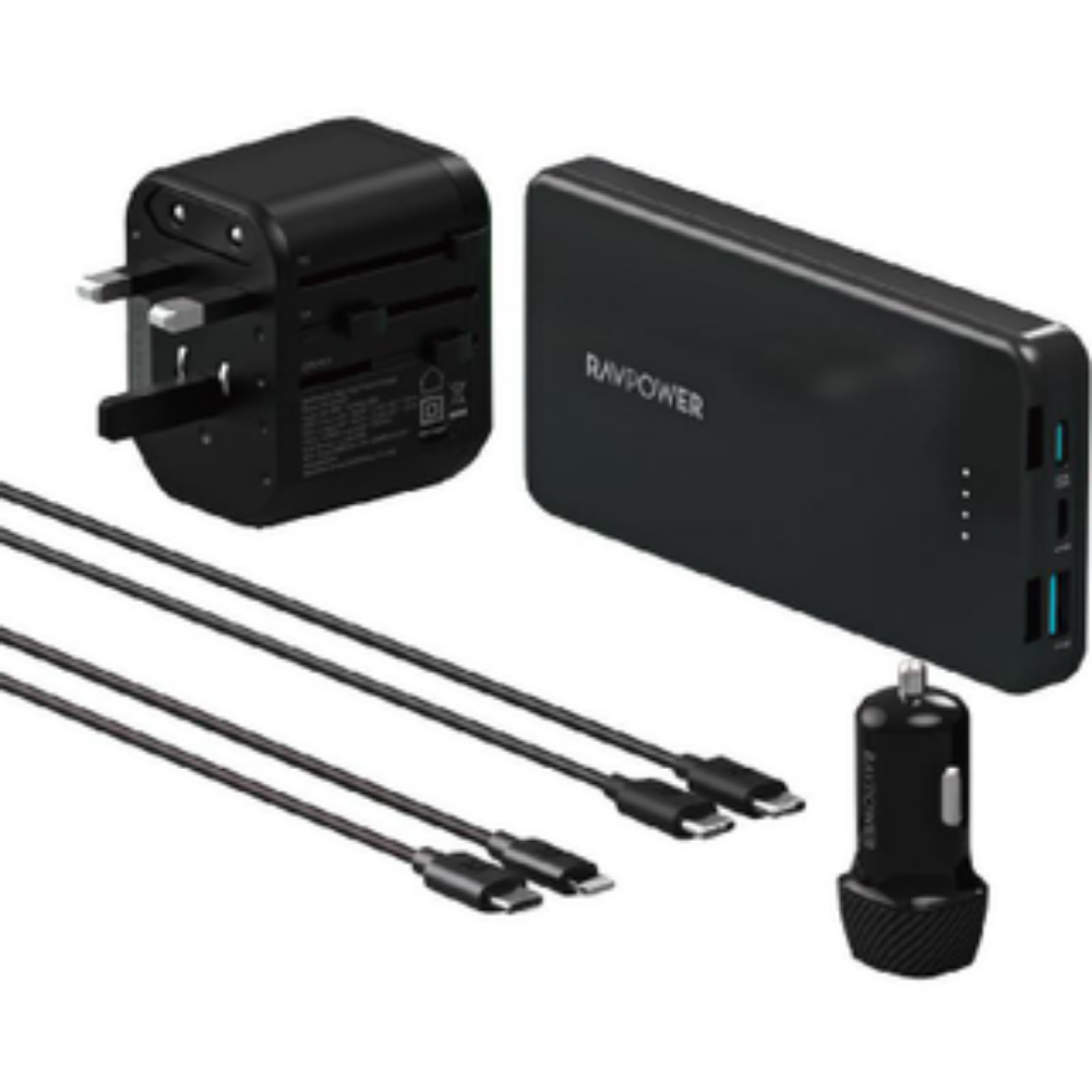 Picture of Ravpower 5in1 Travel Premium Combo - Black