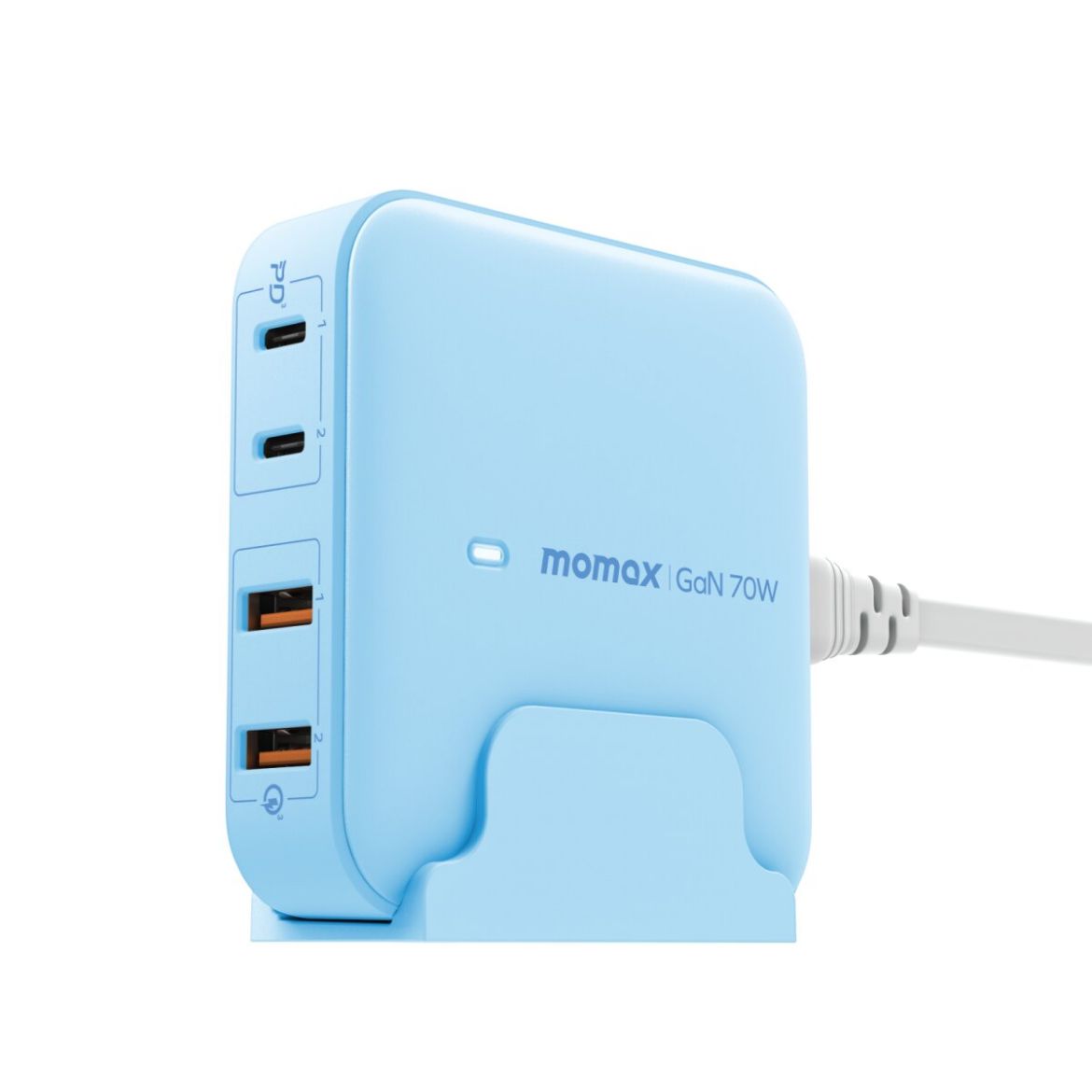 Picture of Momax OnePlug 70W 4-Ports Desktop Charger - Blue