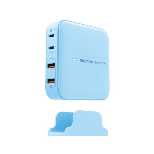 Picture of Momax OnePlug 70W 4-Ports Desktop Charger - Blue