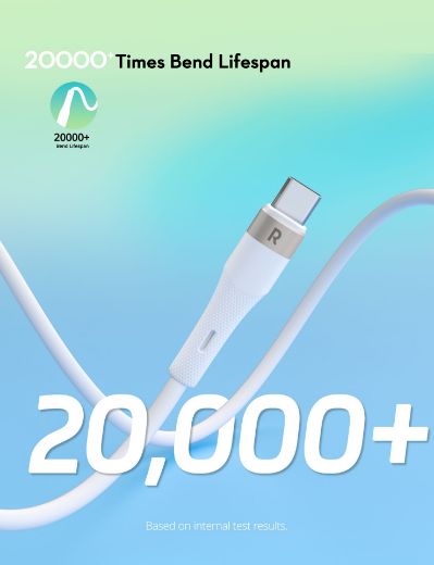 Picture of Ravpower USB-C to USB-C Cable 60W 1.2M - White